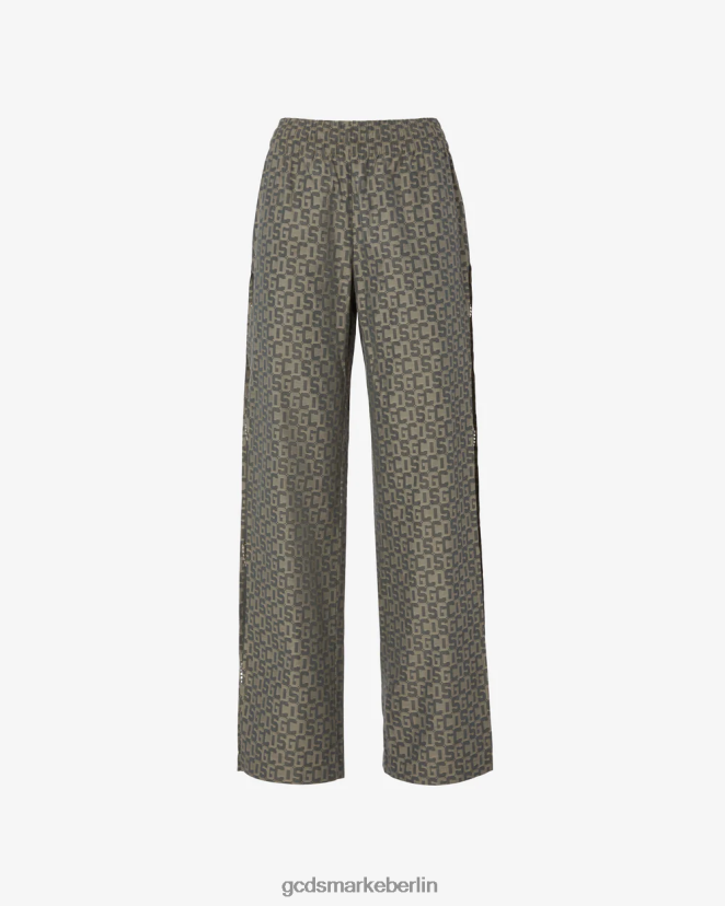 GCDS Frauen Bling-Monogramm-Hose LP42F445 Mehrfarbig Kleidung