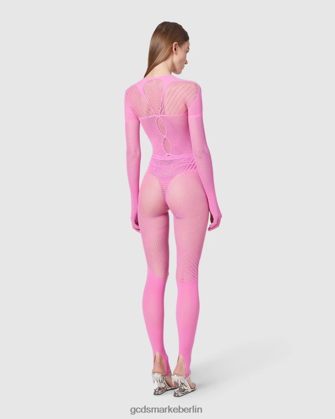 GCDS Frauen Gift-Leggings LP42F465 Fuchsie Kleidung