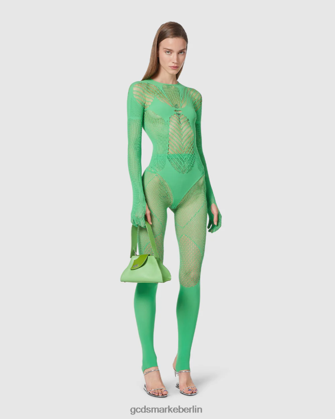GCDS Frauen Gift-Body LP42F393 Grün Kleidung