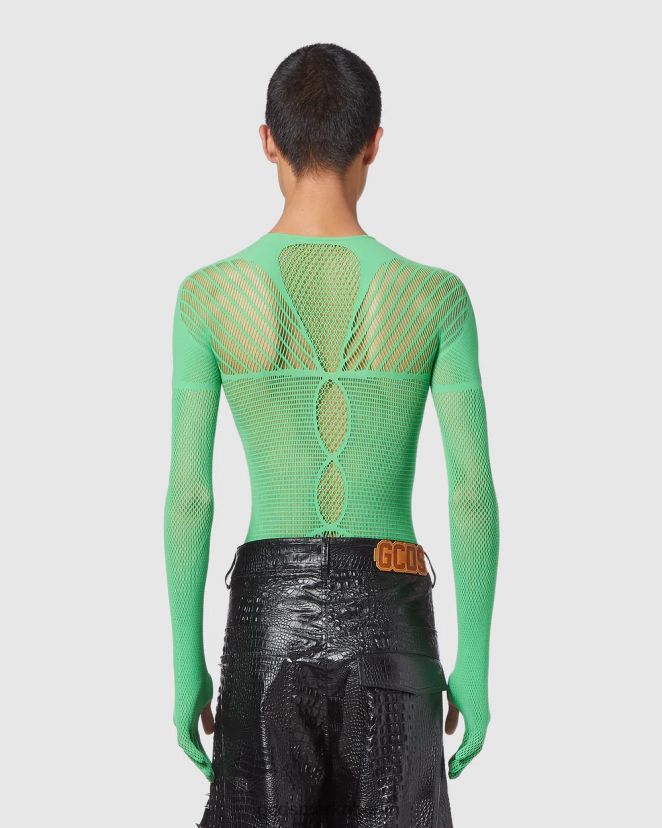 GCDS Frauen Gift-Body LP42F393 Grün Kleidung