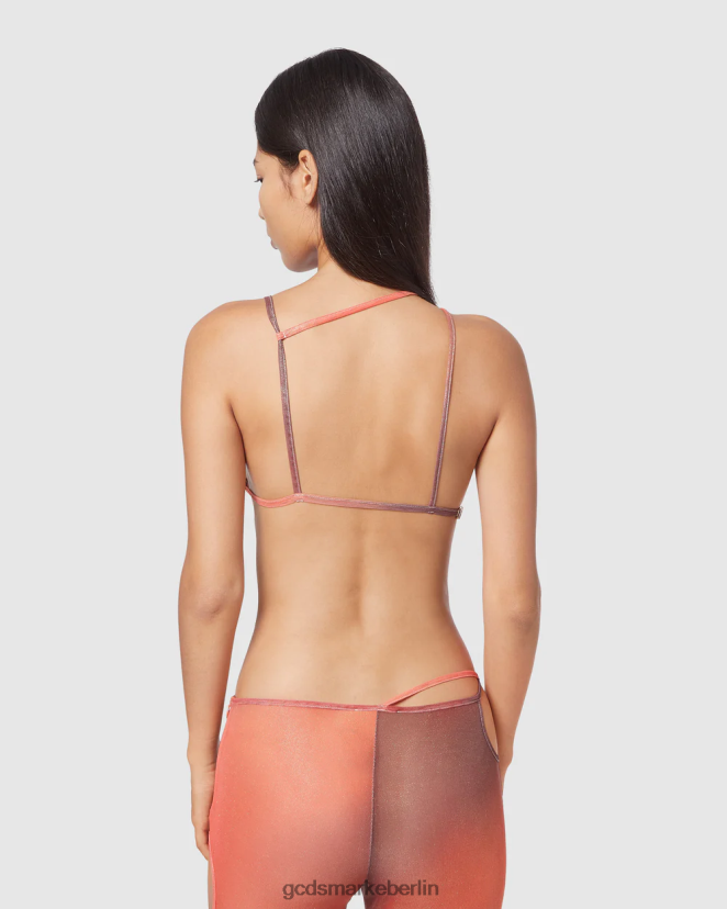 GCDS Frauen Sita lässt Mini-Top fallen LP42F389 Mehrfarbig Kleidung