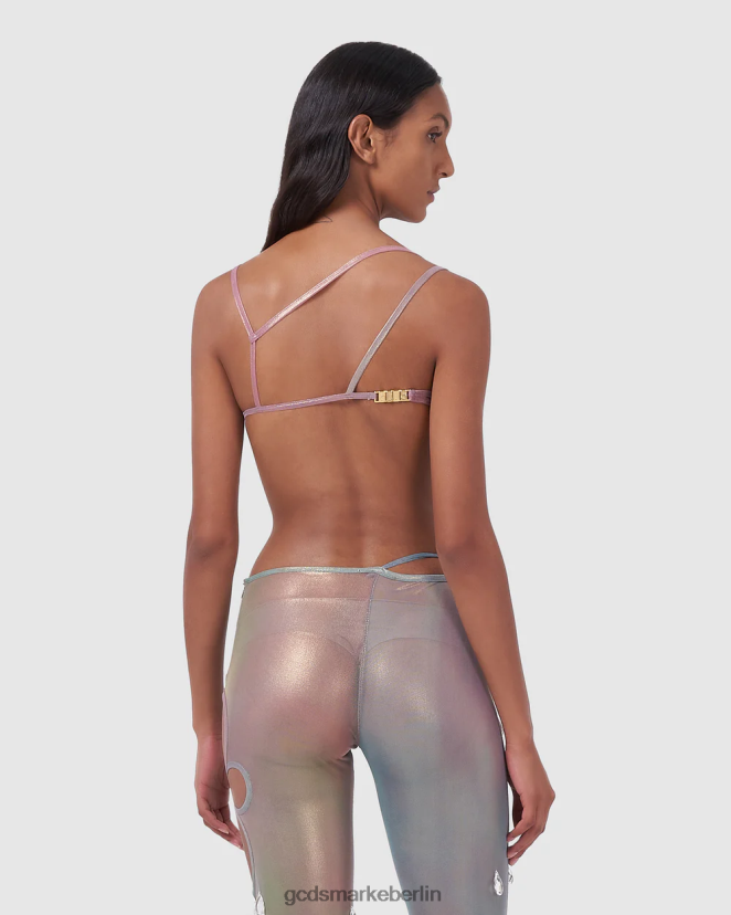 GCDS Frauen Sita lässt Mini-Top fallen LP42F390 Mehrfarbig Kleidung