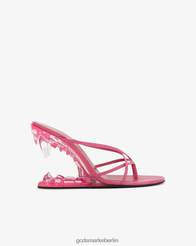 GCDS Frauen Morso Zehenstegsandalen LP42F510 Fuchsie Schuhwerk