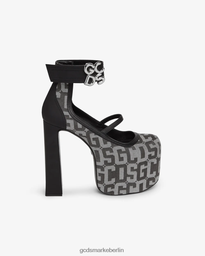 GCDS Frauen göttliche Absätze mit Monogramm LP42F515 Mehrfarbig Schuhwerk