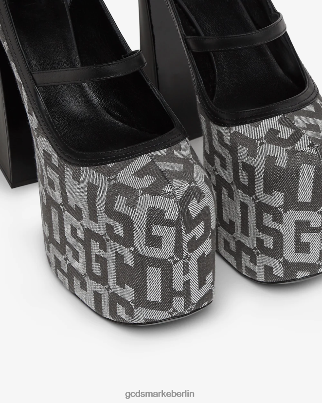 GCDS Frauen göttliche Absätze mit Monogramm LP42F515 Mehrfarbig Schuhwerk