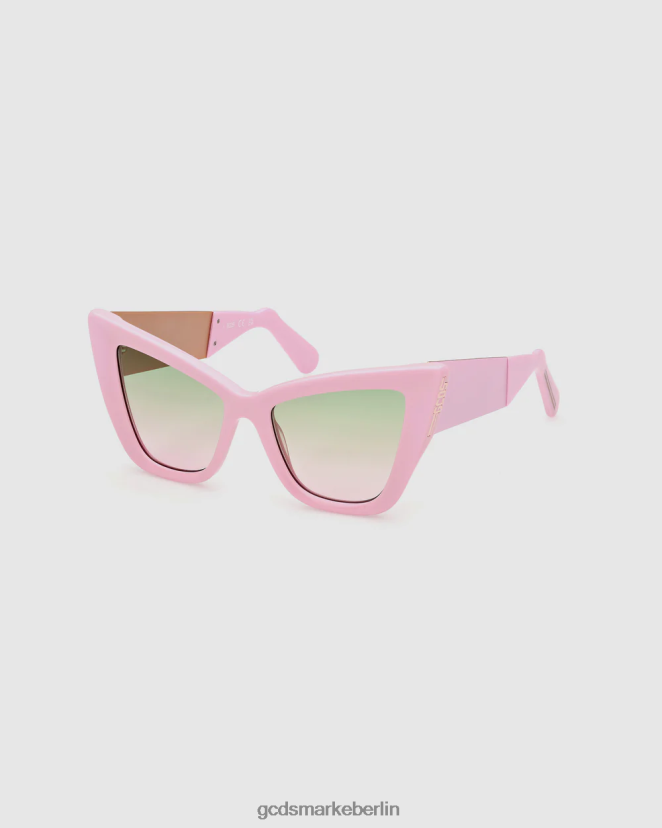 GCDS Frauen GD0026 Cat-Eye-Sonnenbrille LP42F554 Rosa Zubehörteil
