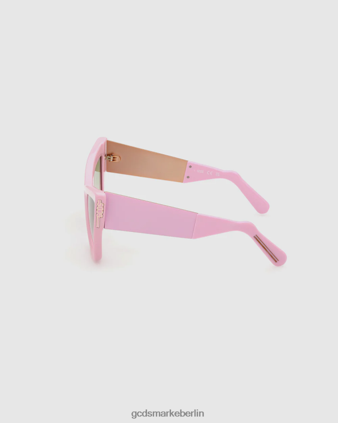 GCDS Frauen GD0026 Cat-Eye-Sonnenbrille LP42F554 Rosa Zubehörteil