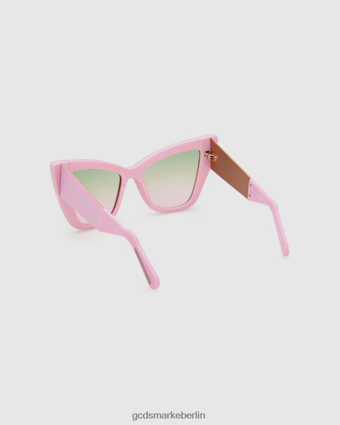 GCDS Frauen GD0026 Cat-Eye-Sonnenbrille LP42F554 Rosa Zubehörteil