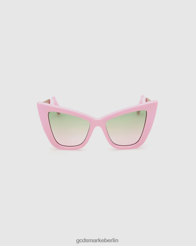 GCDS Frauen GD0026 Cat-Eye-Sonnenbrille LP42F554 Rosa Zubehörteil