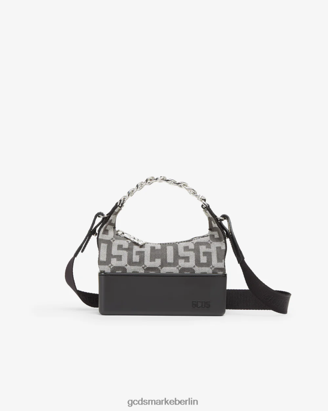 GCDS Frauen Kleine Tasche mit Matilda-Monogramm LP42F532 Mehrfarbig Zubehörteil