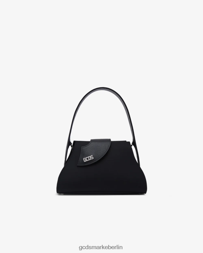 GCDS Frauen Komma kleine Handtasche LP42F519 Schwarz Zubehörteil