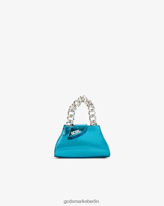 GCDS Frauen Komma transparente Babytasche LP42F523 hellblau Zubehörteil