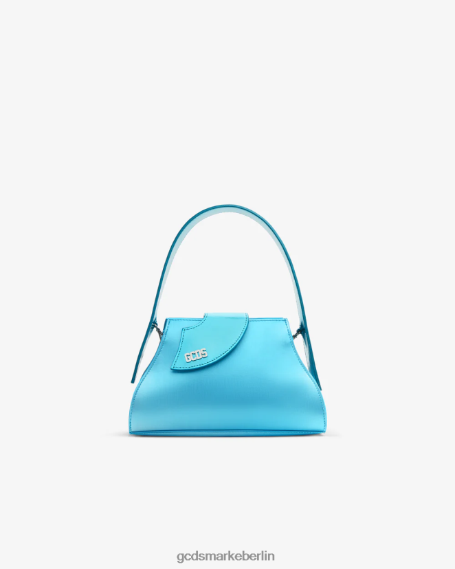 GCDS Frauen Komma transparente kleine Tasche LP42F530 hellblau Zubehörteil
