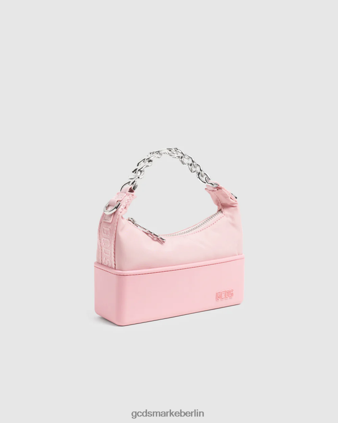 GCDS Frauen Matilda-Tasche aus Nylon LP42F563 Rosa Zubehörteil