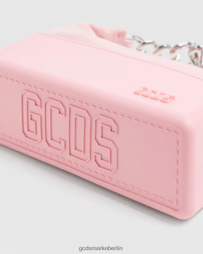 GCDS Frauen Matilda-Tasche aus Nylon LP42F563 Rosa Zubehörteil