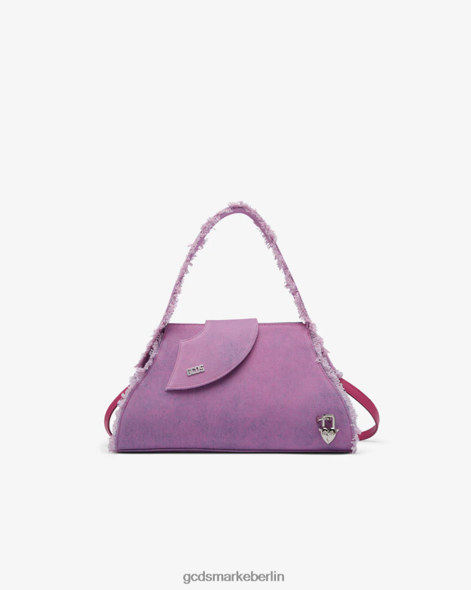 GCDS Frauen Mittlere Denim-Tasche von Comma LP42F518 Rosa Zubehörteil