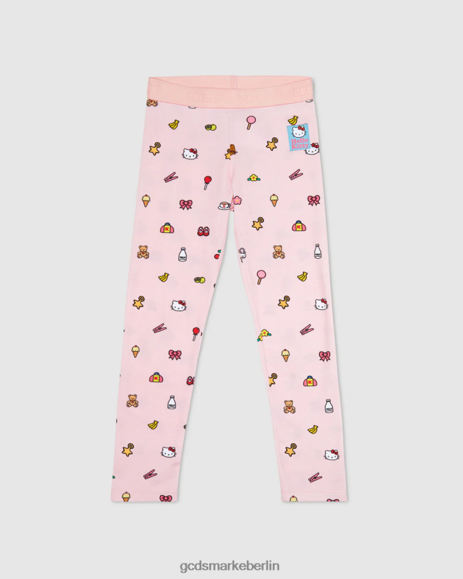 GCDS Kinder Junior-Hello-Kitty-Leggings LP42F816 Mehrfarbig Kleidung