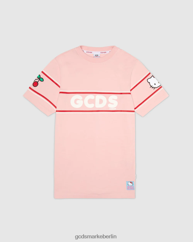 GCDS Kinder Hello-Kitty-Kleid für Junioren LP42F813 Rosa Kleidung