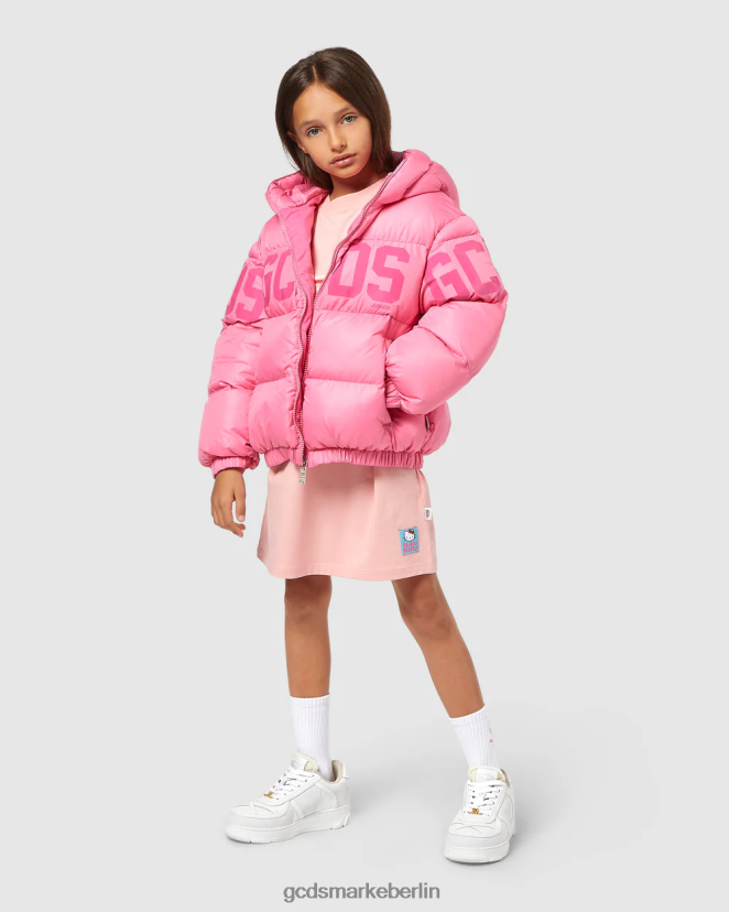 GCDS Kinder Hello-Kitty-Kleid für Junioren LP42F813 Rosa Kleidung
