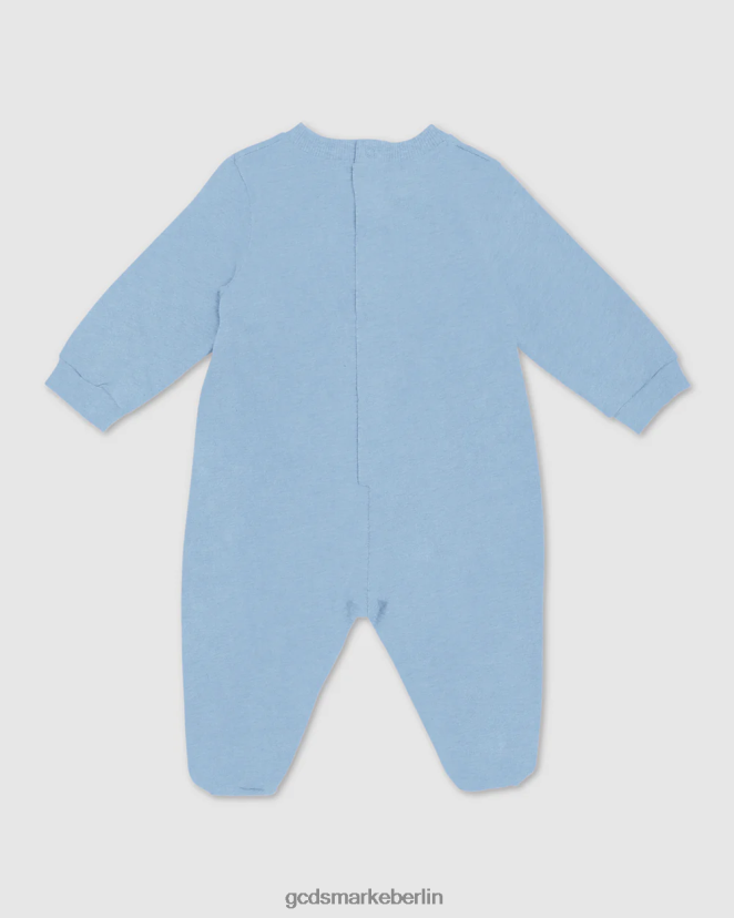 GCDS Kinder Playsuit mit Logo-Motiv LP42F579 hellblau Kleidung