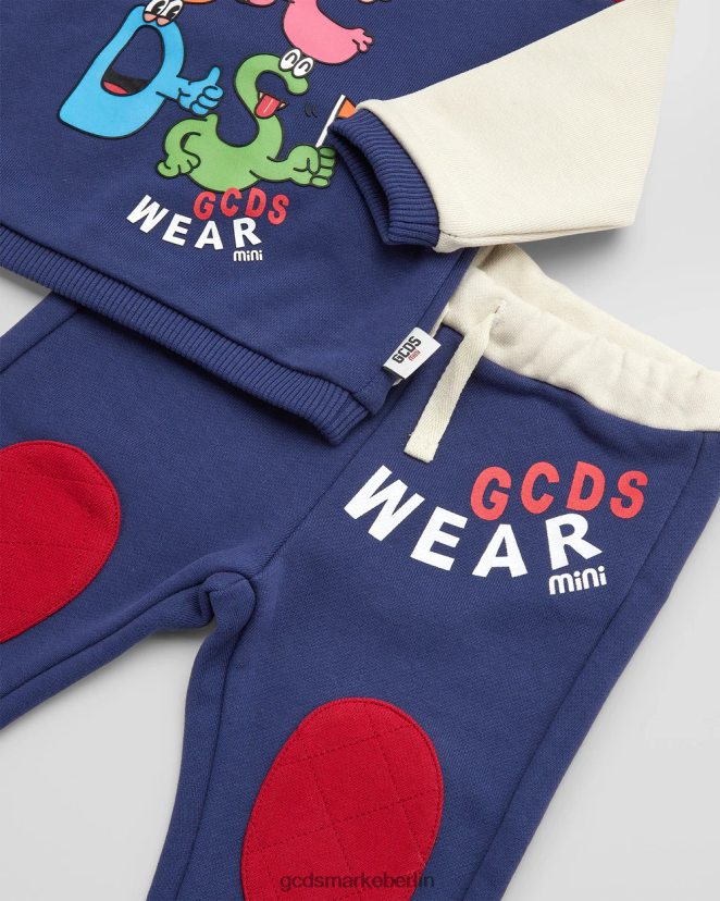 GCDS Kinder Baby-Monster-Trainingsanzug LP42F599 Mehrfarbig Kleidung