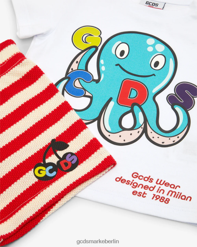 GCDS Kinder Baby-Trainingsanzug LP42F604 Mehrfarbig Kleidung