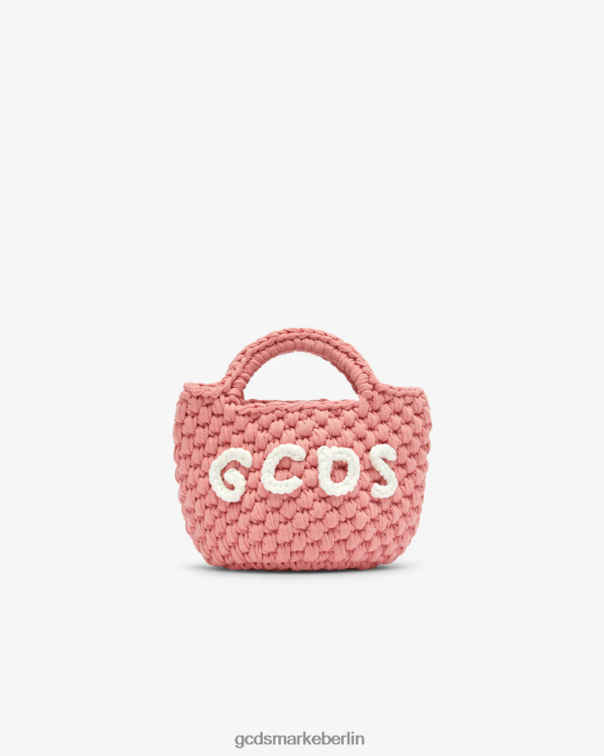 GCDS Kinder Mini-Häkeltasche für Kinder LP42F780 Fuchsie Zubehörteil