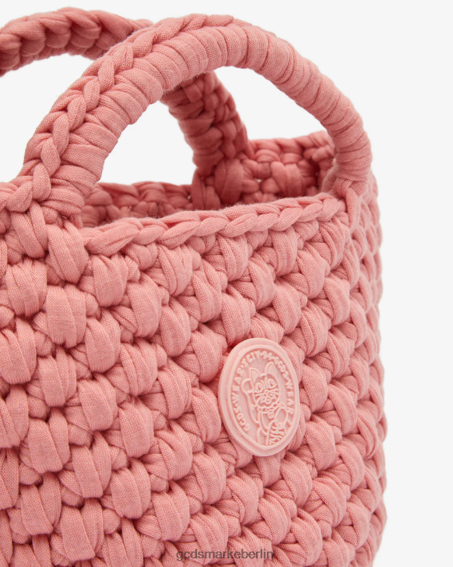 GCDS Kinder Mini-Häkeltasche für Kinder LP42F780 Fuchsie Zubehörteil