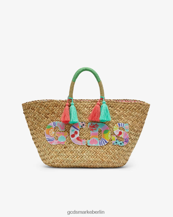 GCDS Kinder Mittlerer Junior-Strohsack LP42F779 Mehrfarbig Zubehörteil