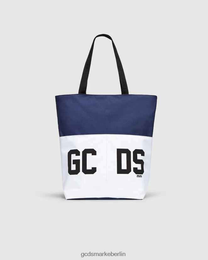 GCDS Kinder Wickeltasche mit Logoband LP42F652 Blau Zubehörteil