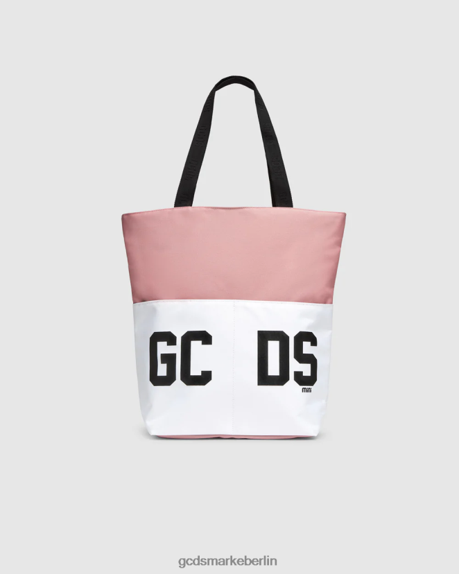 GCDS Kinder Wickeltasche mit Logoband LP42F656 Rosa Zubehörteil