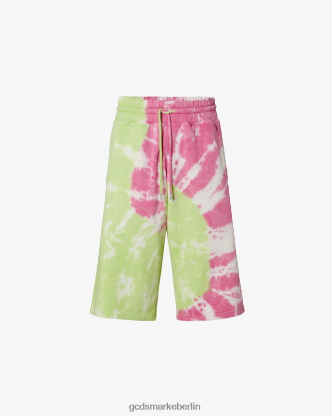 GCDS Männer Batik-Sweatshorts LP42F136 Mehrfarbig Kleidung