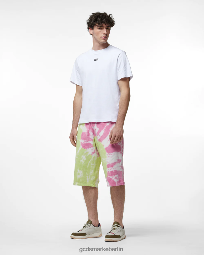 GCDS Männer Batik-Sweatshorts LP42F136 Mehrfarbig Kleidung