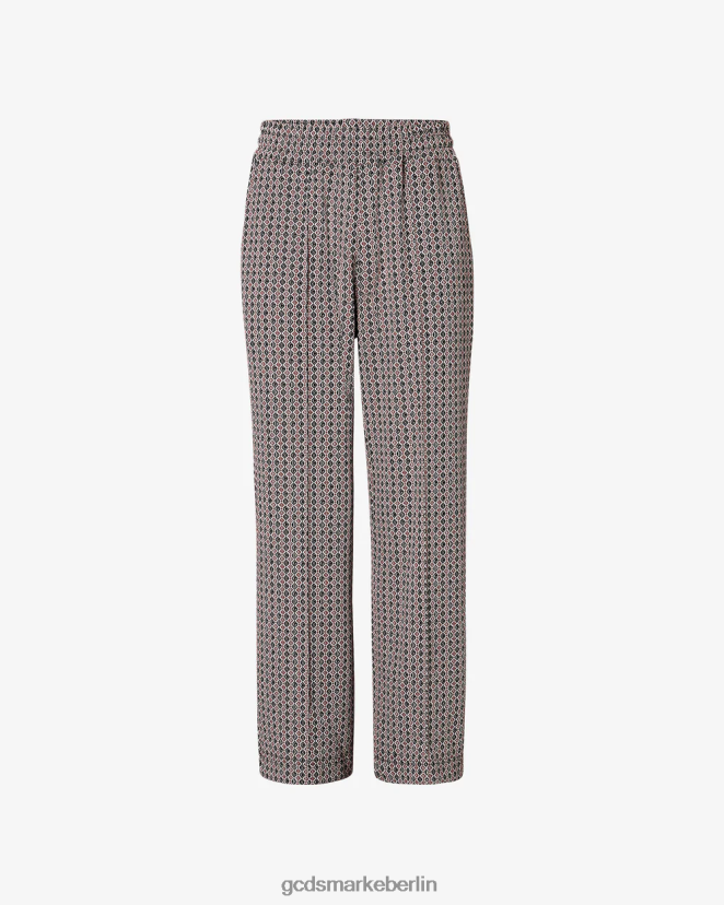 GCDS Männer Jogginghose aus Jacquard-Mikro-Logo LP42F120 Mehrfarbig Kleidung