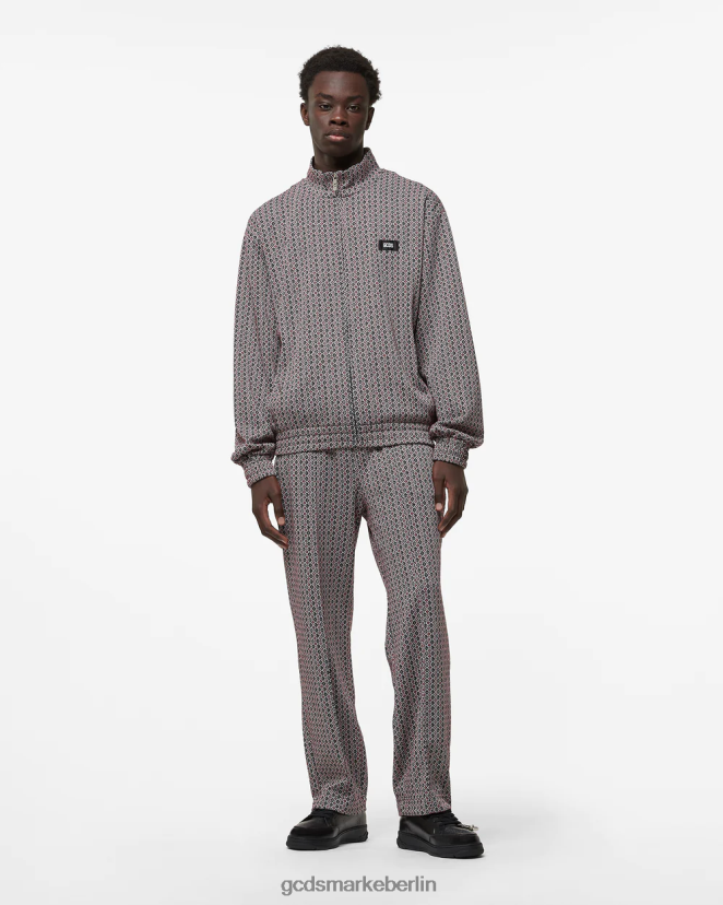 GCDS Männer Jogginghose aus Jacquard-Mikro-Logo LP42F120 Mehrfarbig Kleidung