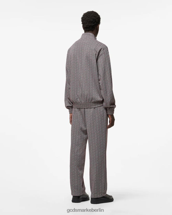 GCDS Männer Jogginghose aus Jacquard-Mikro-Logo LP42F120 Mehrfarbig Kleidung