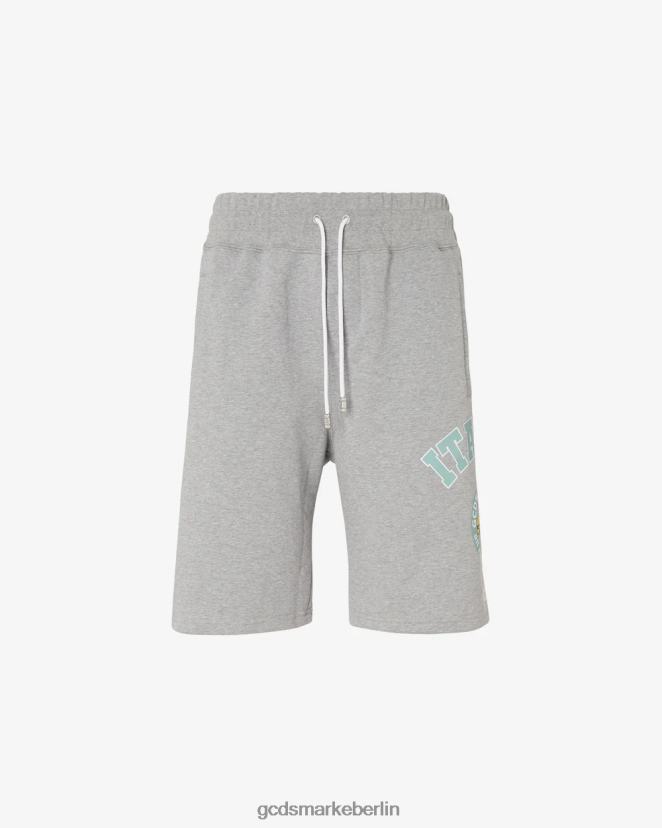 GCDS Männer SpongeBob Italico Basic Bermuda LP42F137 grau Kleidung