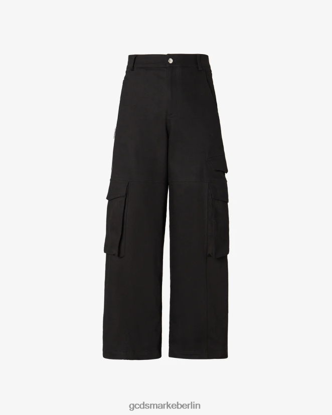 GCDS Männer Ultracargo-Hose LP42F110 Schwarz Kleidung