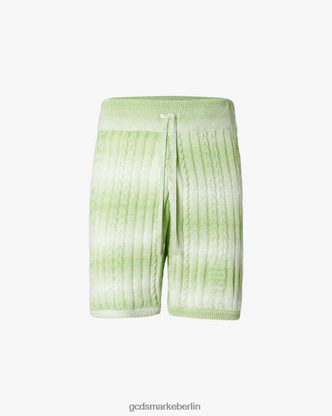 GCDS Männer Zöpfe verschlechtern Shorts LP42F113 Kalk Kleidung