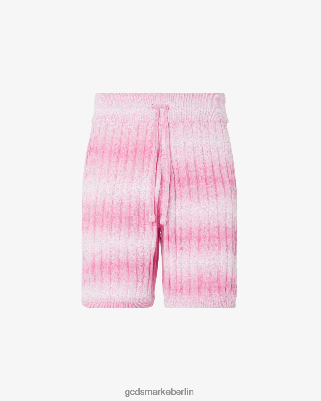 GCDS Männer Zöpfe verschlechtern Shorts LP42F114 Fuchsie Kleidung