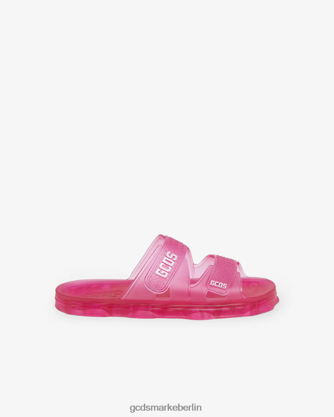 GCDS Männer Gummirutschen LP42F190 Fuchsie Schuhwerk