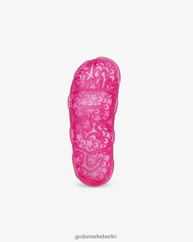 GCDS Männer Gummirutschen LP42F190 Fuchsie Schuhwerk