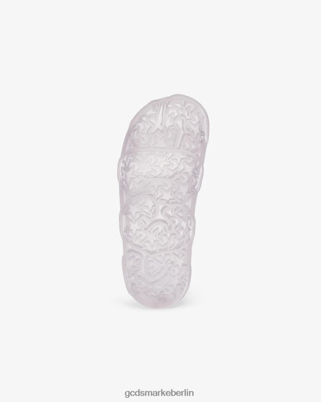 GCDS Männer Gummirutschen LP42F191 transparent Schuhwerk