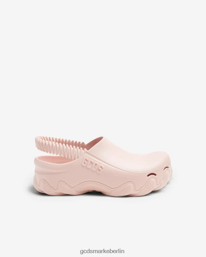 GCDS Männer Steinbock-Clogs LP42F189 Rosa Schuhwerk