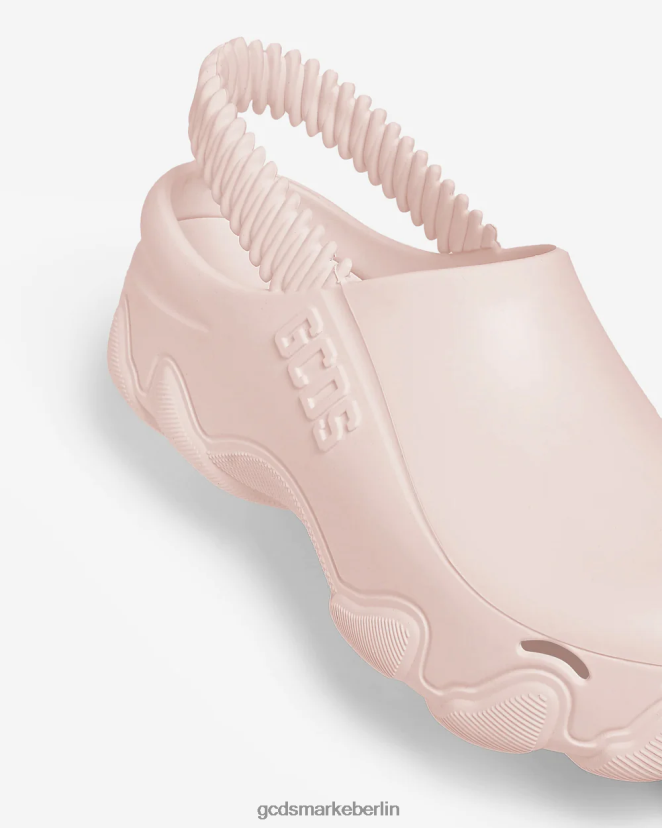 GCDS Männer Steinbock-Clogs LP42F189 Rosa Schuhwerk
