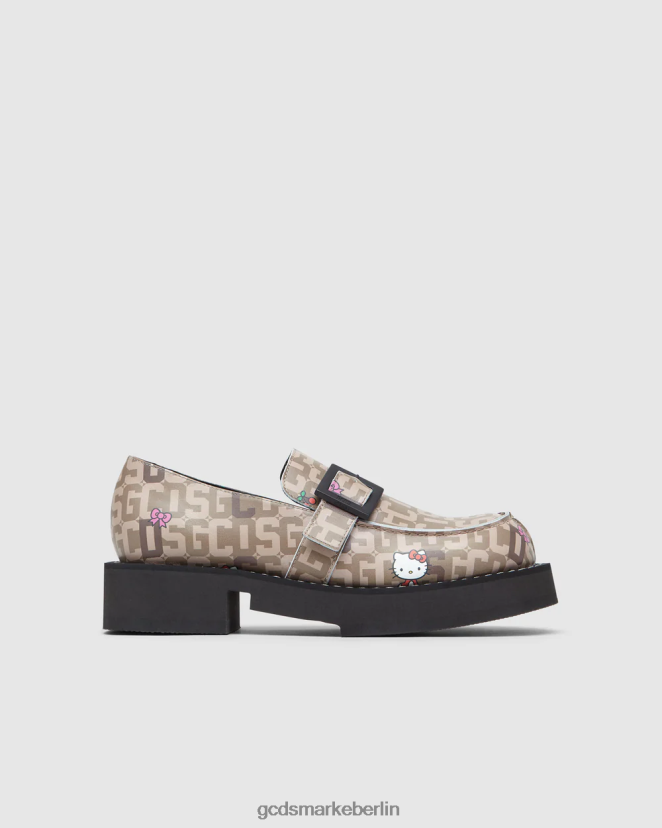 GCDS x Clarks Männer Hallo Kitty-Monogramm-Loafer LP42F180 Mehrfarbig Schuhwerk