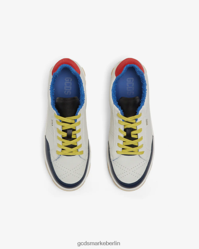 GCDS Männer Retro-Nami-Sneaker LP42F170 bordeaux/blau Schuhwerk