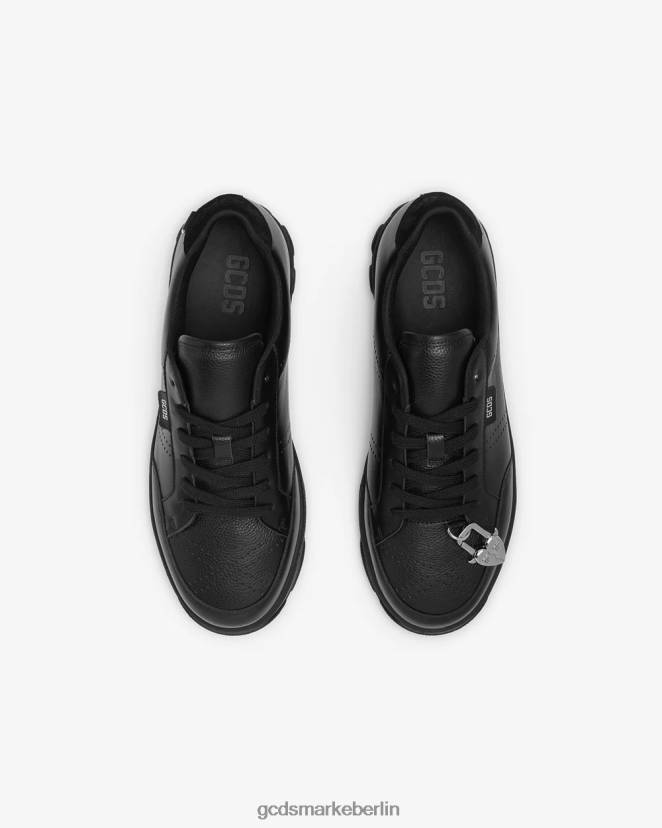GCDS Männer unverzichtbare Nami-Sneaker LP42F163 Schwarz Schuhwerk