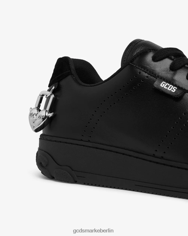 GCDS Männer unverzichtbare Nami-Sneaker LP42F163 Schwarz Schuhwerk