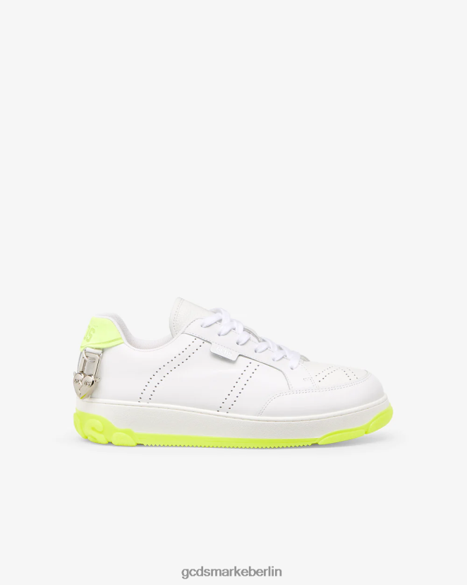 GCDS Männer unverzichtbare Nami-Sneaker LP42F165 Kalk Schuhwerk